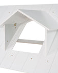 House Wood Kid's Bed with Wood Trundle
