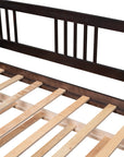 Twin Size Wood Daybed with Trundle