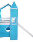Bunk Bed with Slide, Tent and Tower