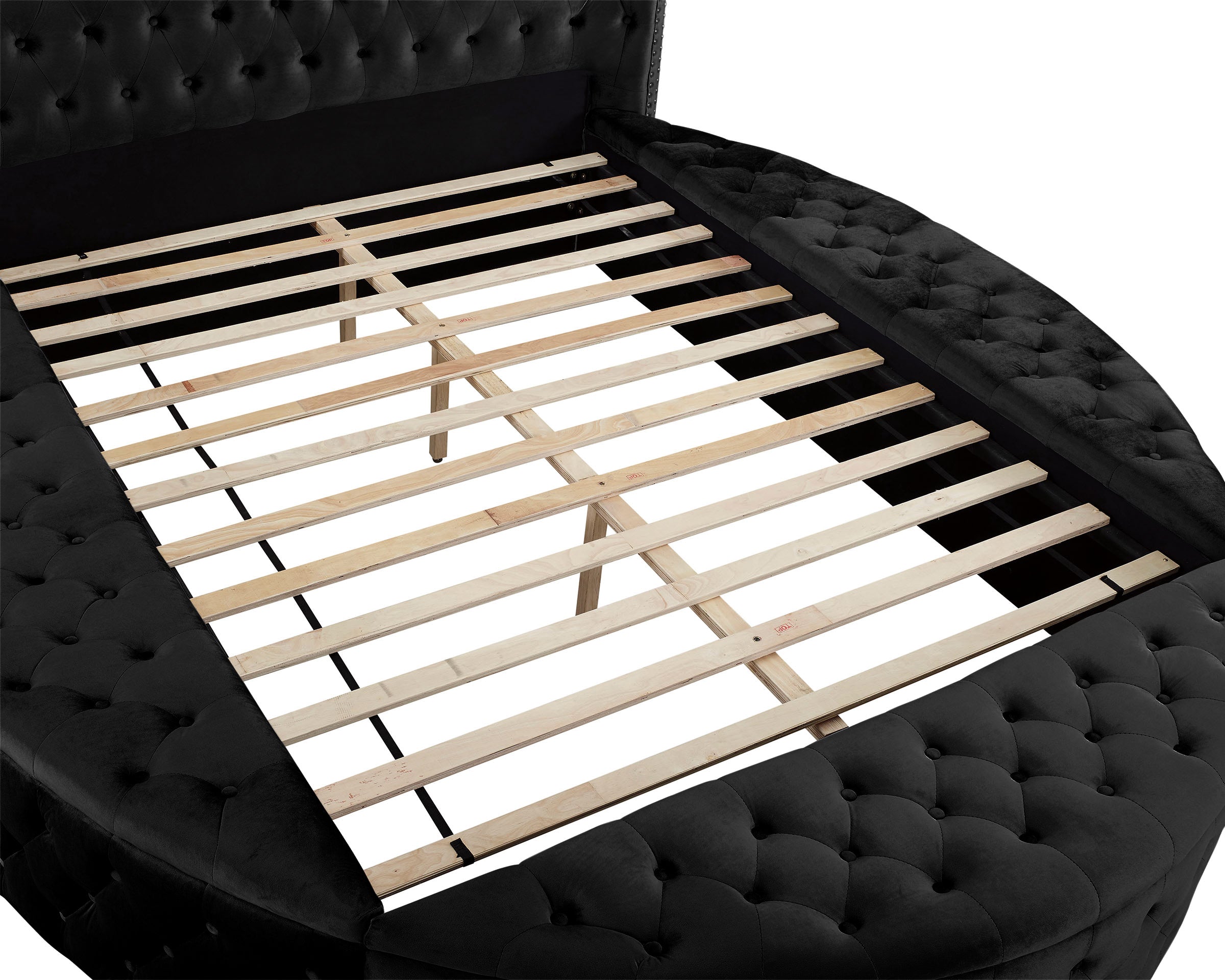 (BonaNest Sample) Vigor Glam Storage Platform Bed