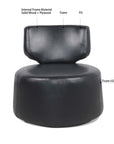 29.13" W Uphostered Swivel Living Room Chair