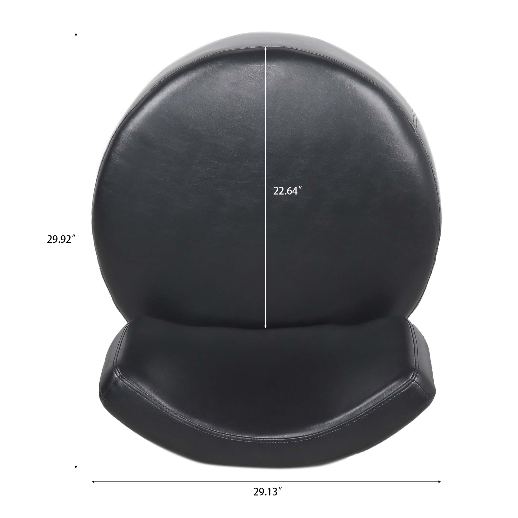 29.13" W Uphostered Swivel Living Room Chair