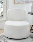 29.13" W Uphostered Swivel Living Room Chair