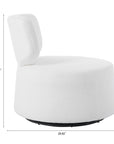 29.13" W Uphostered Swivel Living Room Chair