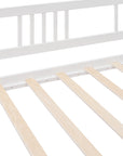 Twin Size Wood Daybed with Trundle
