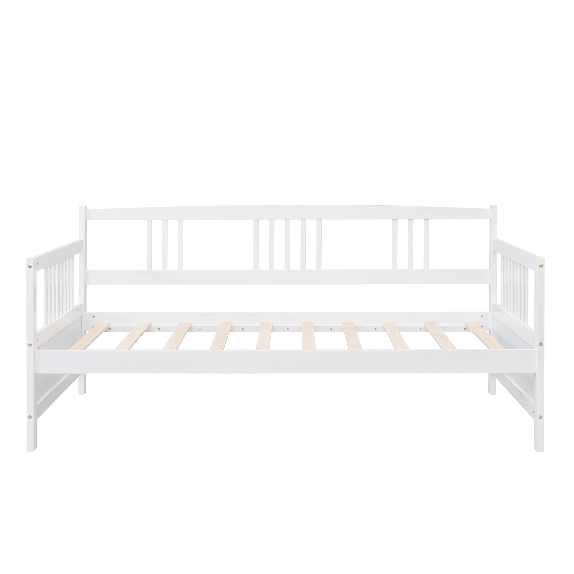 Twin Size Wood Daybed with Trundle