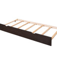 Twin Size Wood Daybed with Trundle
