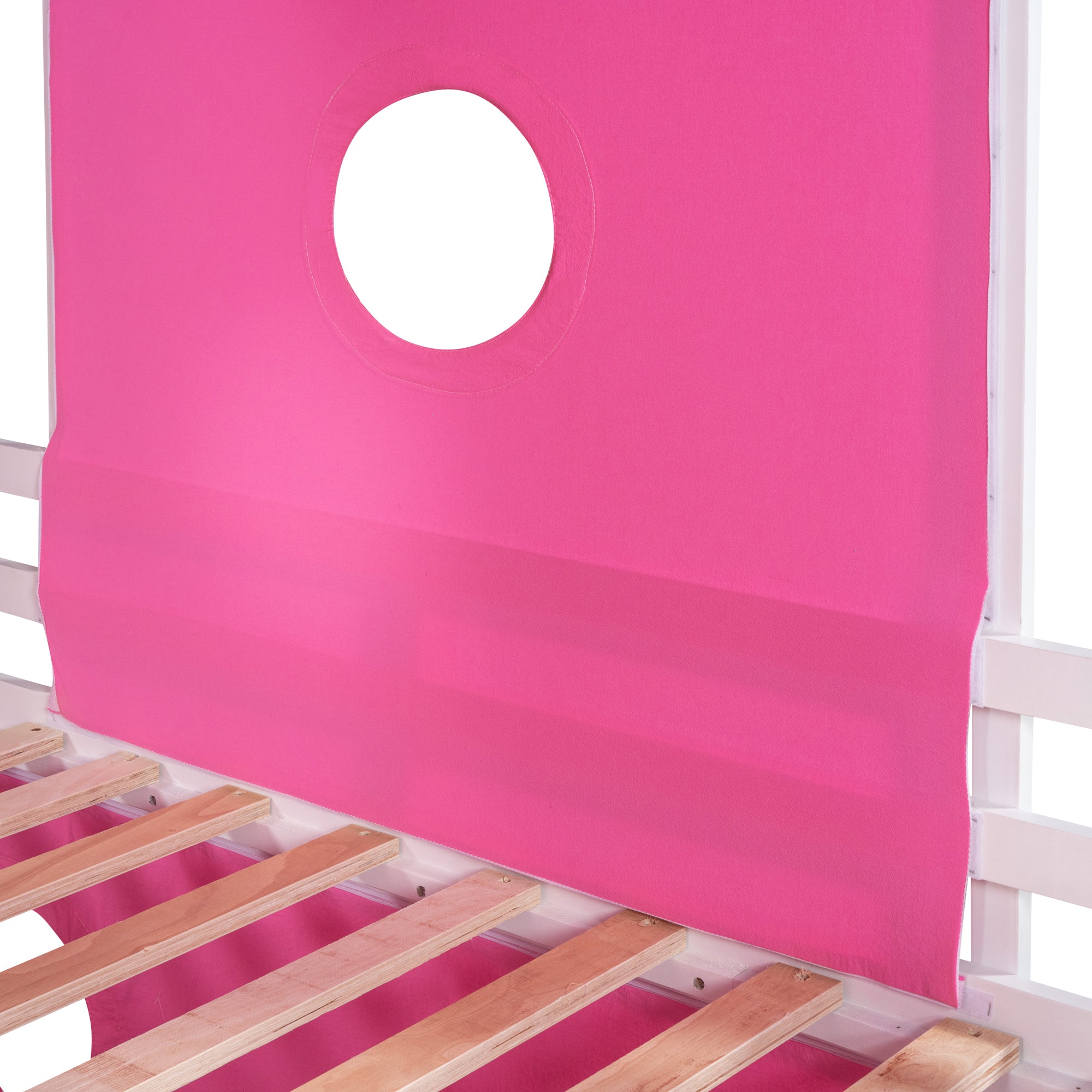 Bunk Bed with Slide, Tent and Tower