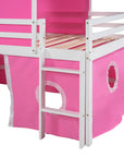 Bunk Bed with Slide, Tent and Tower